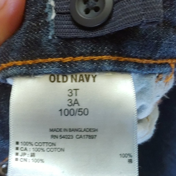 EUC Old Navy Jeans 3t - Picture 3 of 4